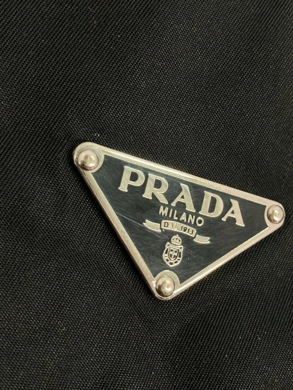 PRADA Black Nylon Shoulder Bag - Picture 6 of 12